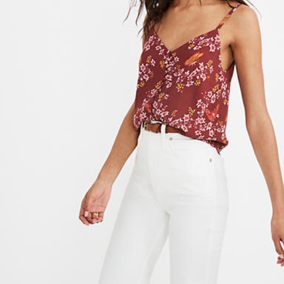 Madewell Tops - Madewell butterfly sanctuary Top sz 12 NWT